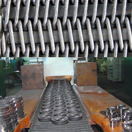 Quenching furnace mesh belt