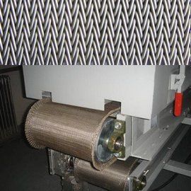 High temperature furnace mesh belt